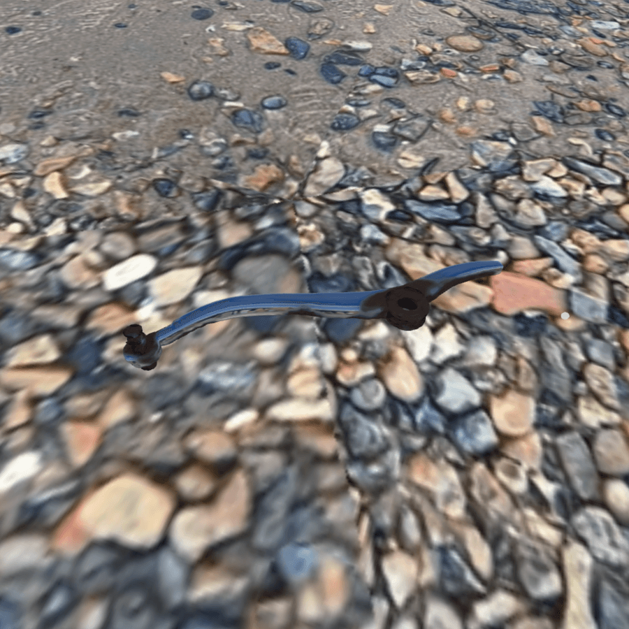 A virtual recreation of the moment of discovery.
